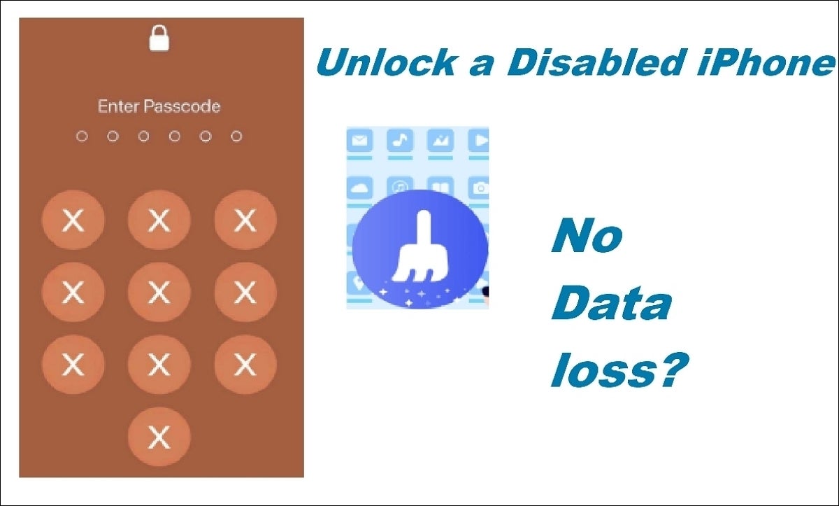 unlock data loss