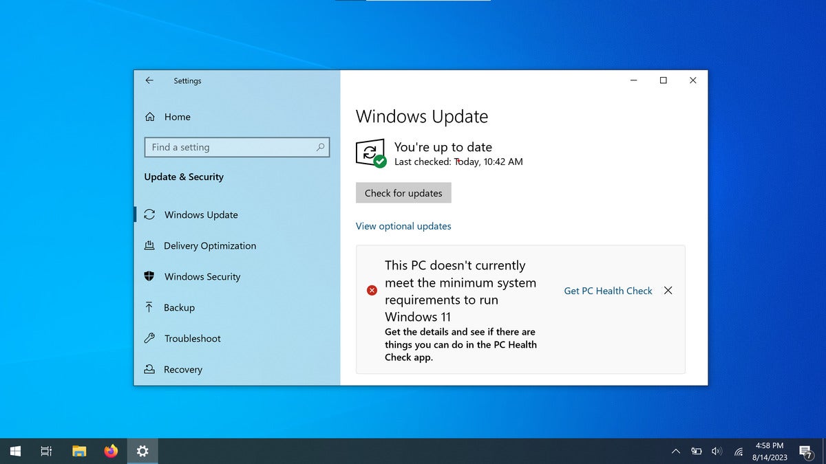This isn't Windows XP — it's a new version of Windows 10, and you can  install it now for free