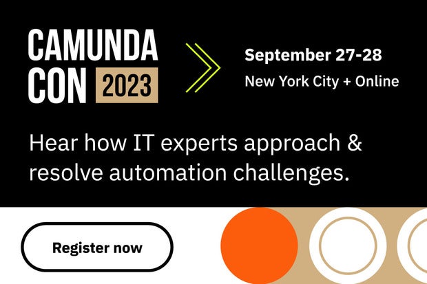 Image: Sponsored by Camunda: [Register Now] Best Practices for Automating Business Processes