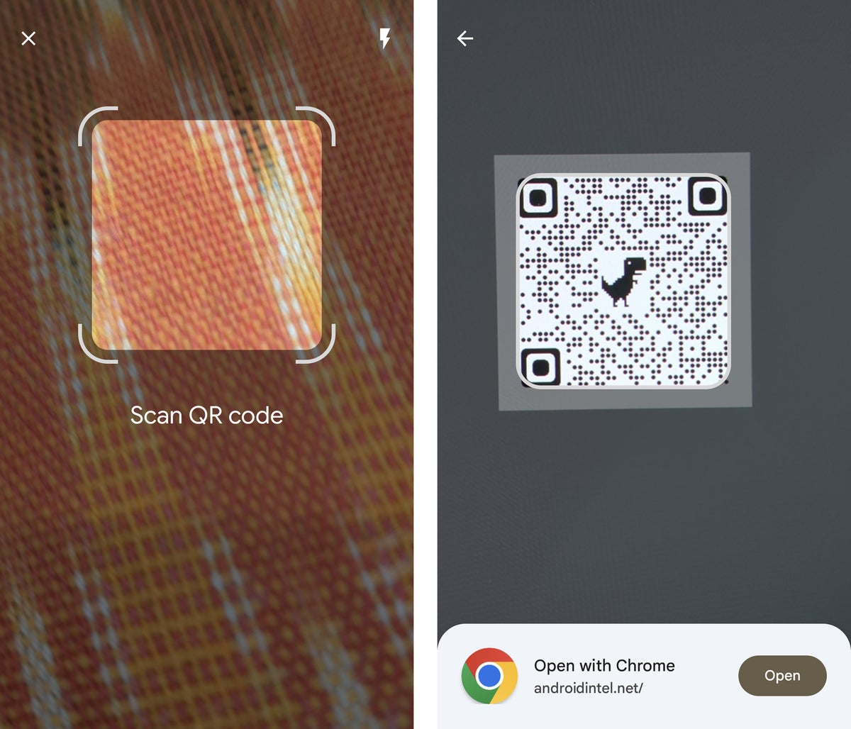 Google Pixel shortcuts: Quick Settings QR code scan