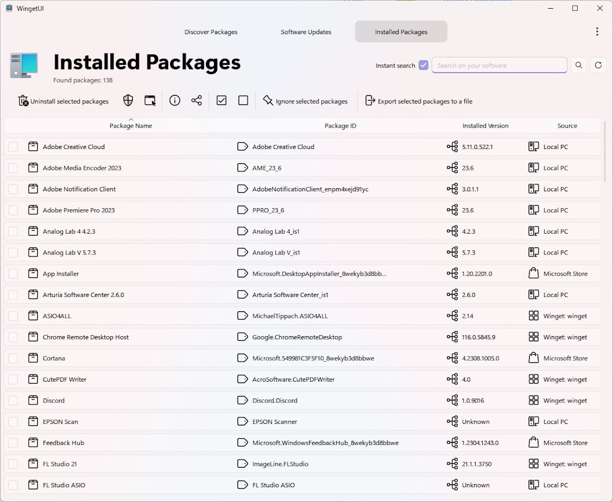 WingetUI is a third-party alternative to the winget CLI.