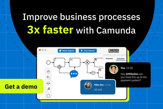 Image: Sponsored by Camunda: Design, Automate & Improve Your Business Processes