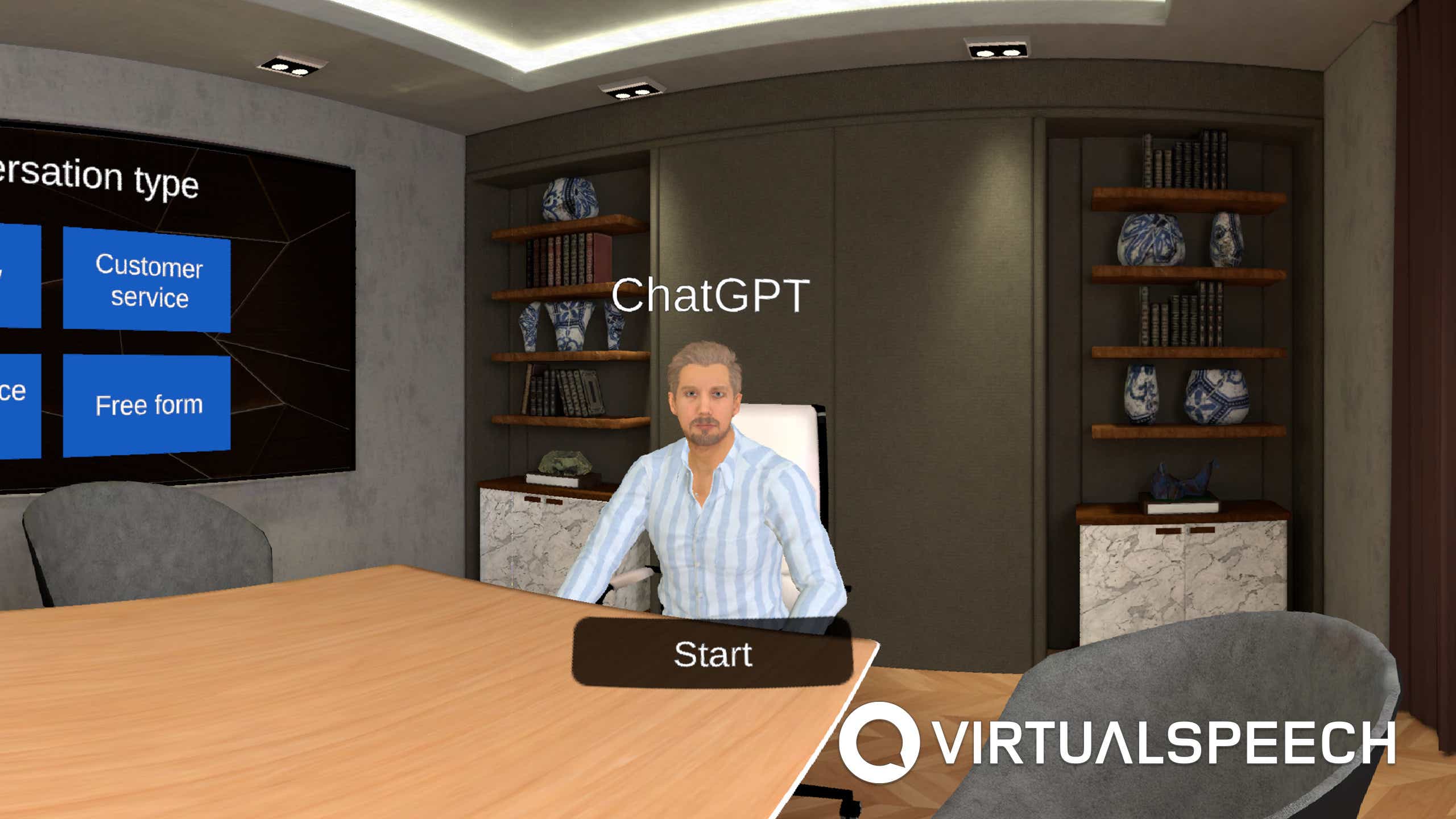 vr soft skills training virtualspeech chatgpt