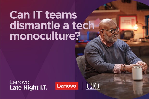 Image: Sponsored by Lenovo: Streaming now on Lenovo Late Night I.T.: Whatâs your DEI-Q?