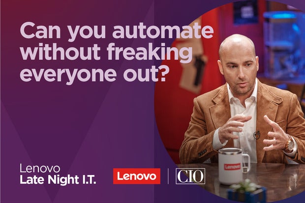 Image: Sponsored by Lenovo: Streaming now on Lenovo Late Night I.T.: To bot or not?