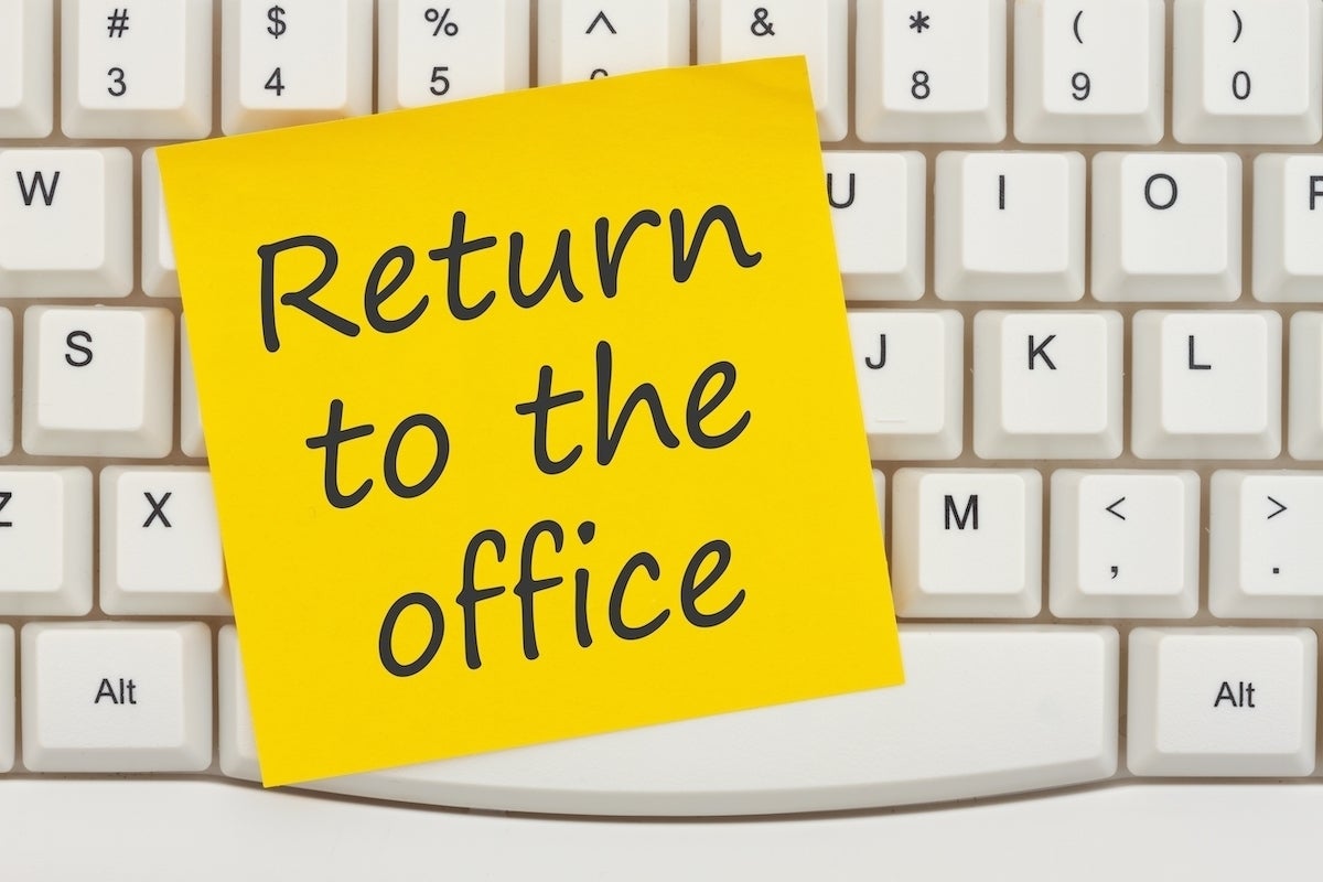 return to the office