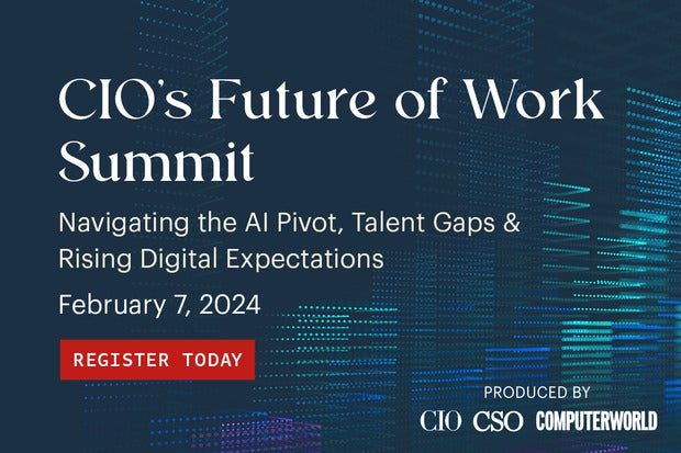 Image: Hurry! Space Is Filling for CIO's Future of Work Summit