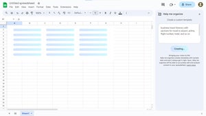 How to use the new genAI template tool in Google Sheets