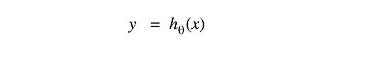 Example of a target function in machine learning.