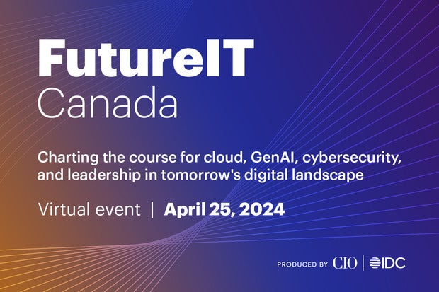Image: Join industry experts, IT Leaders and IDC Analysts virtually at FutureIT Canada