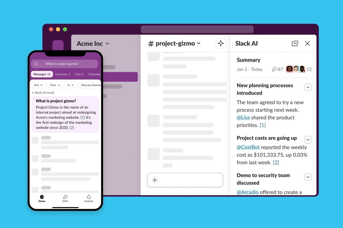 Slack launches genAI tools for big businesses, remains mum on price