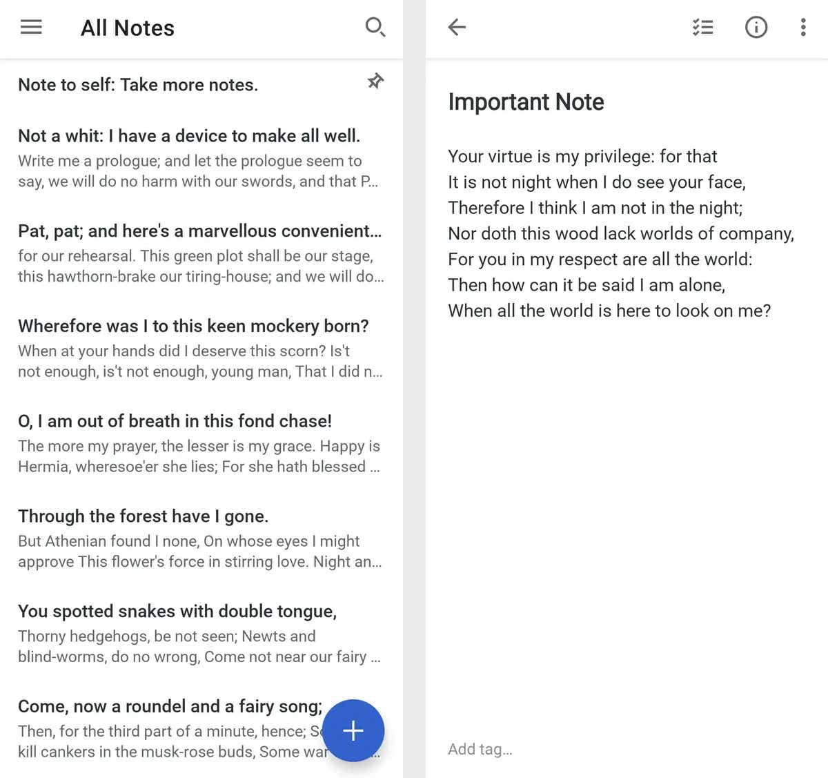 android note taking apps simplenote