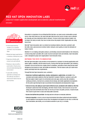 Open Innovation Labs Datasheet