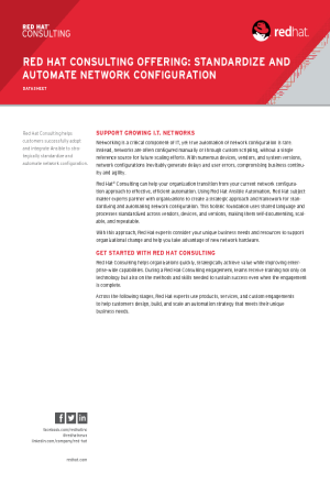 Automation Network Automation Datasheet