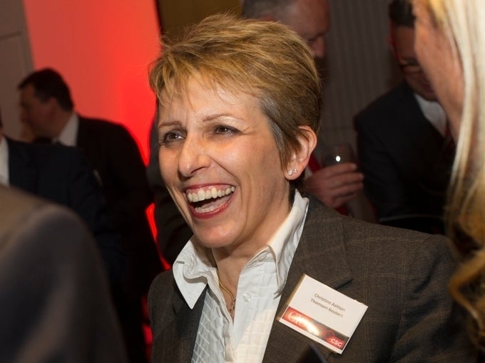 Former Thomson Reuters SVP Technology Christine Ashton