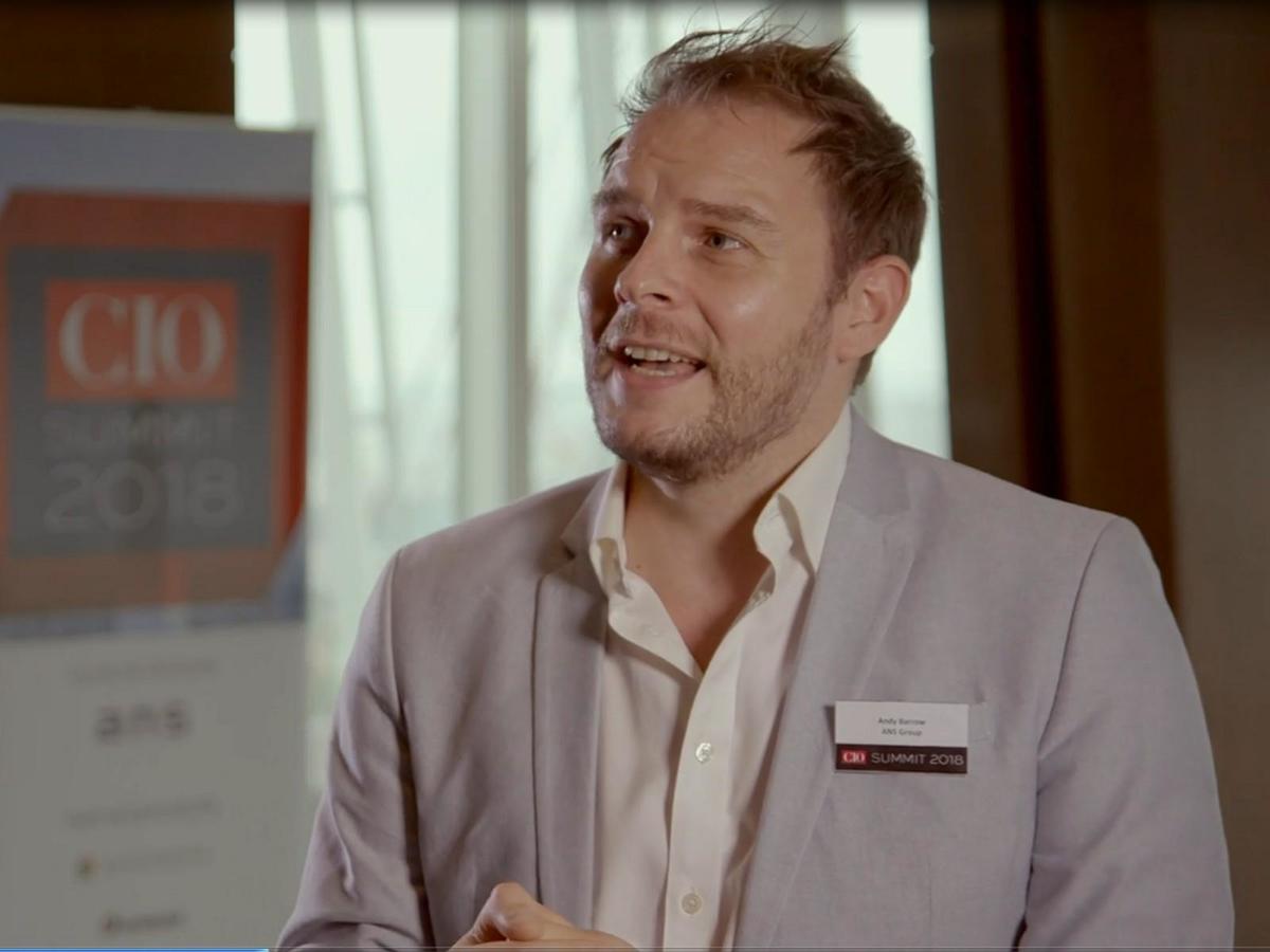 ANS Group CTO Andy Barrow