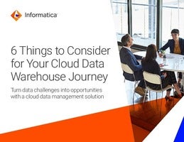 6 Ways to Deliver Business Value from your Cloud Data Warehouse
