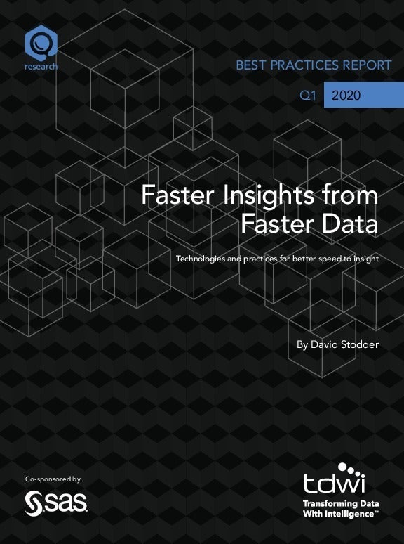 Image: TDWI Best Practices Report: Faster Insights from faster Data