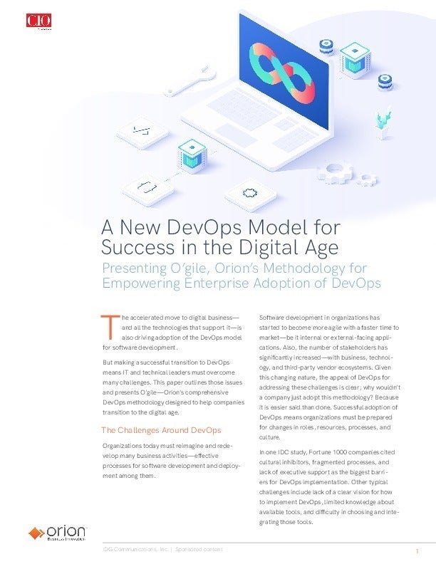 Image: A New DevOps Model for Success in the Digital Age 