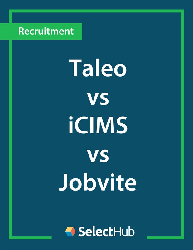 Image: Taleo vs. iCIMS vs. Jobvite Recruiting―Expert Evaluations, Pricing & Recommendations