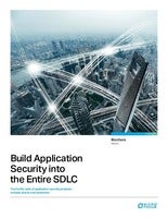 在整个SDLC中构建应用程序安全性