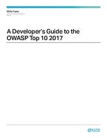2017年OWASP前10名开发者指南