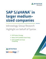 SAP S/4HANA®用于大中型企业