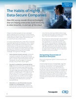 The Habits of Highly Data-Secure Companies
