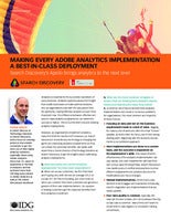 尽一切的Adobe Analytics（分析）实现一个最佳的一流的部署