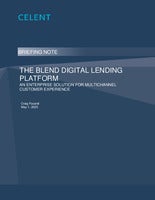 The Blend Digital Lending Platform