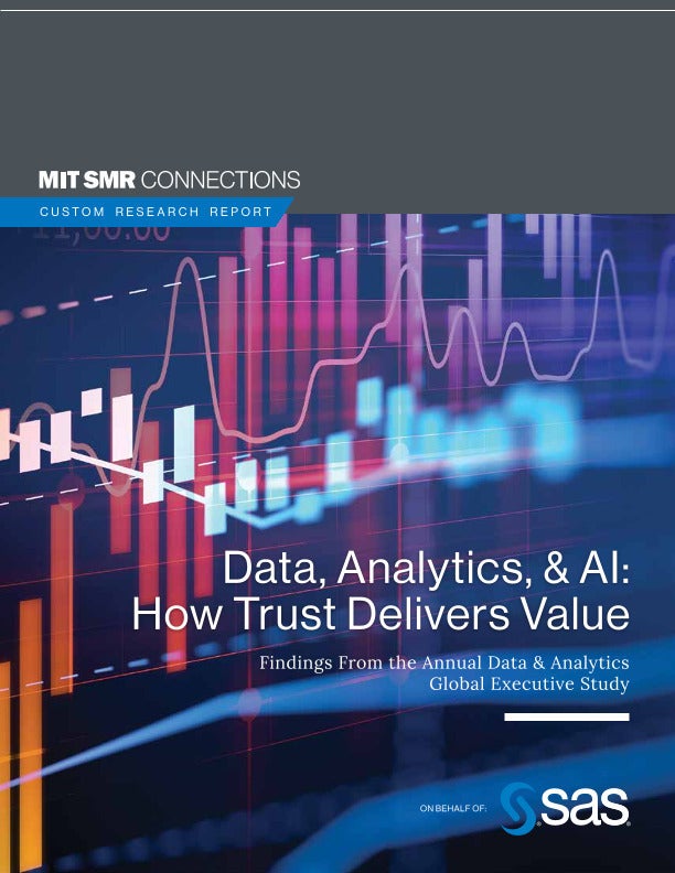 Image: Data, Analytics & AI: How Trust Delivers Value