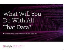 Modern Storage Consideration for the Cloud Era
