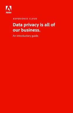 Data privacy is all of our business. An introductory guide.