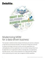 Modernizing MDM for a data-driven business