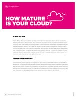 HOW MATURE IS YOUR CLOUD?