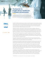 The Best Rx for Insight-Driven Healthcare is Modern Infrastructure