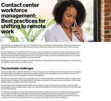 Powering Better CX Through Remote Contact Centers