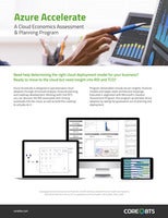 Azure Accelerate: A cloud economics assessment and planning program