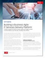 Building a Business-Agile IT Services Delivery Platform