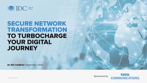 Secure Network Transformation to Turbocharge Your Digital Journey