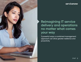 Reimagining IT service delivery and operations in unimagined times
