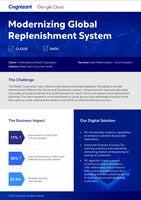 Case Study: Modernizing Global Replenishment System
