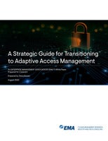 A Strategic Guide for Transitioning To Adaptive Access Management