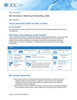 IDC Innovators – Multicloud Networking, 2020
