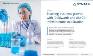 Enabling business growth  with JD Edwards and AS400 infrastructure stabilization