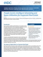 People-Centric Intelligent Scheduling and Space Utilization for Corporate Real Estate