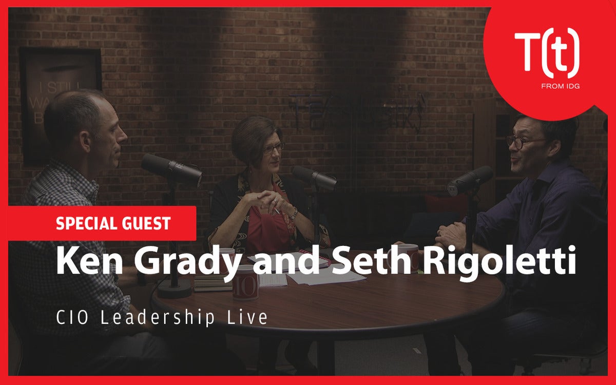 Image: CIO Ken Grady and Leadership Coach Seth Rigoletti on making work more human