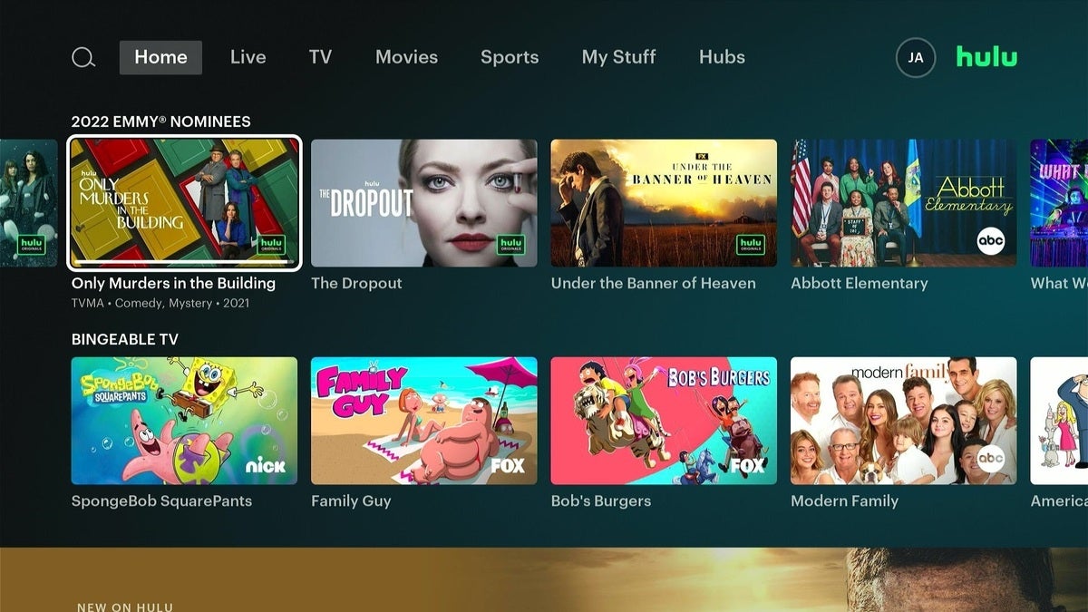Hulu + Live TV recommendations
