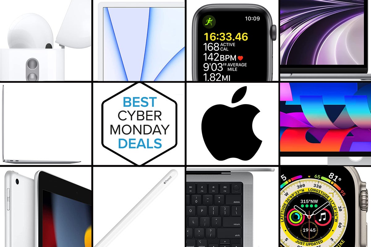 Apple cyber Monday deals graphic