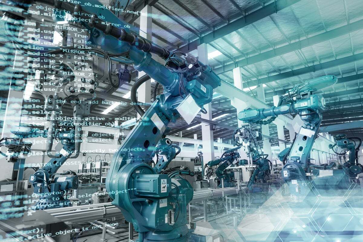 industrial iot robotics ai automation programmin code